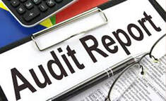 Audit Report notice