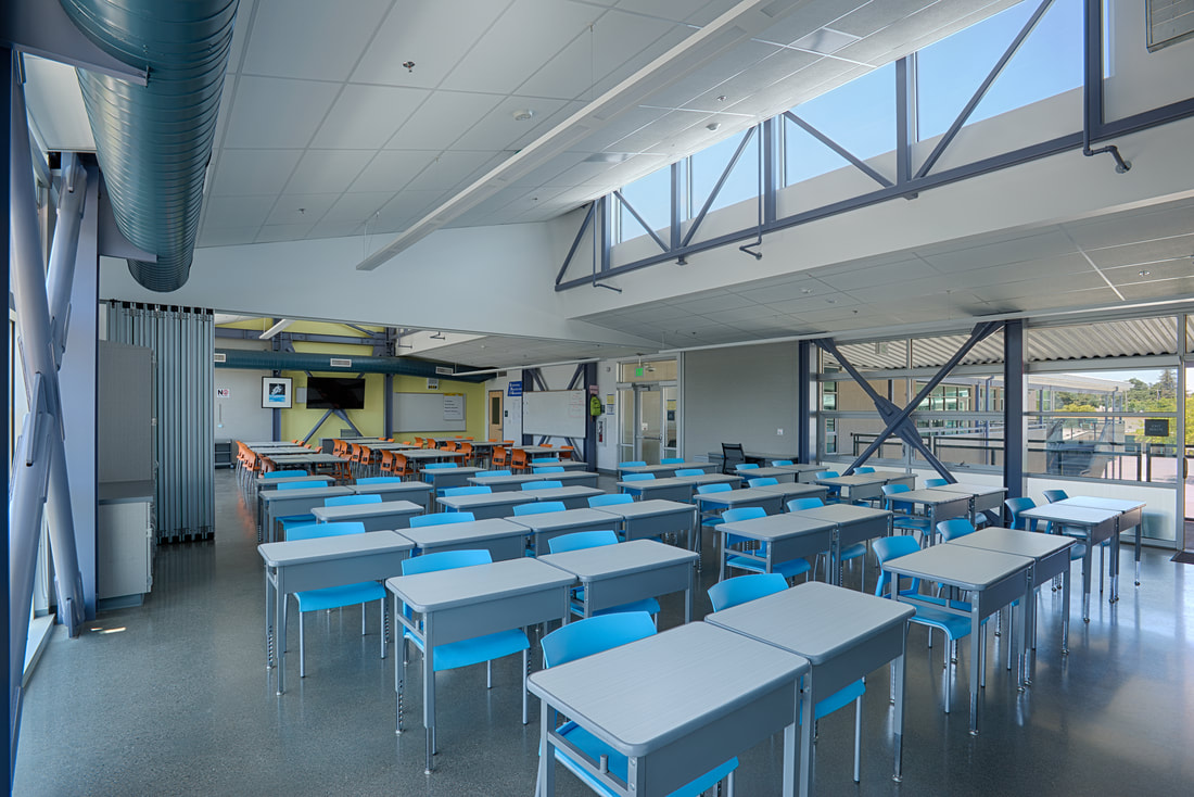 Innovation Campus classroom - 3D rendering