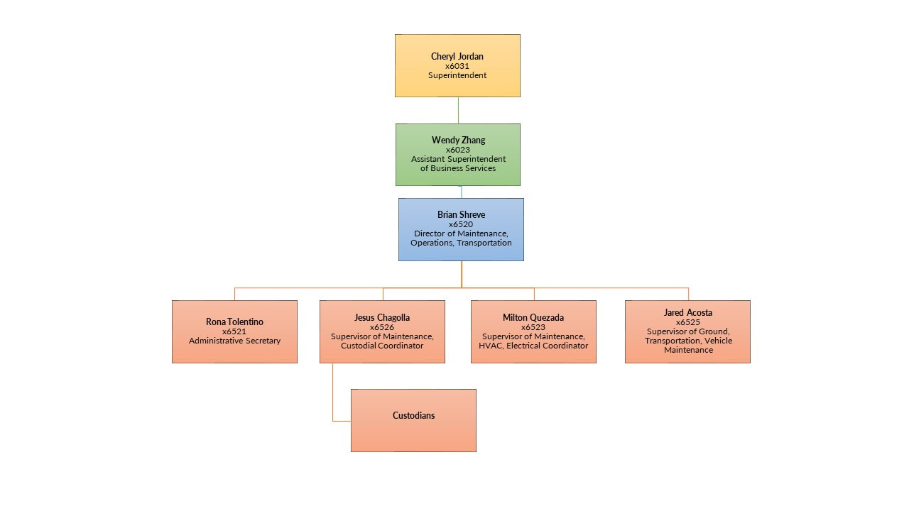 MOT Organizational Chart